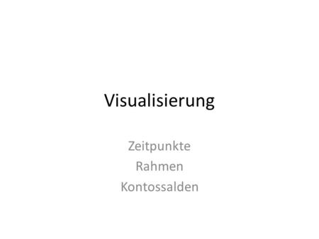 Visualisierung Zeitpunkte Rahmen Kontossalden. Arbeiten in ReWiG Projekten Wolfgang bohrt in der Metallwerkstatt (bisher 5 Std). Roland bestellt den Gemeinschaftsgarten.