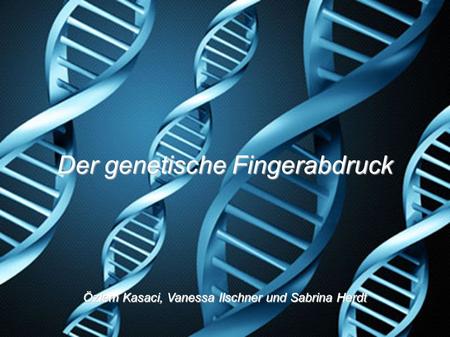 Der genetische Fingerabdruck