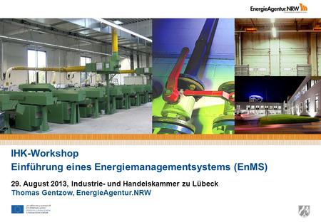 Einführung eines Energiemanagementsystems (EnMS)