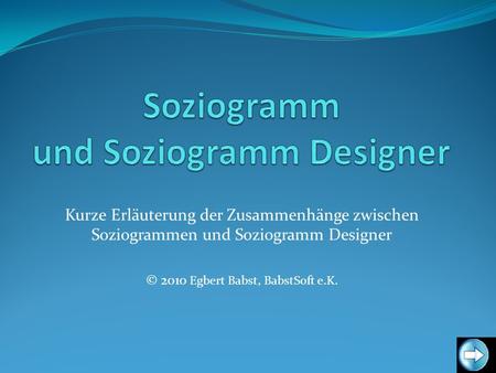 Soziogramm und Soziogramm Designer