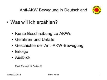 Anti-AKW Bewegung in Deutschland
