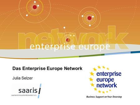 Enterprise Europe Network | ZPT Saarland - Programm 2013