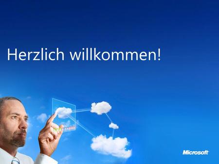 Microsoft Cloud Day Herzlich willkommen!. Microsoft Cloud Day MSDN Veranstaltung Die Cloud Plattform als Erfolgsbaustein – Wie Sie als Softwarefirma von.