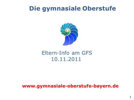 Die gymnasiale Oberstufe