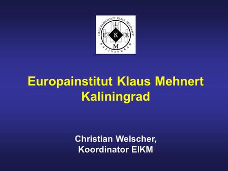 Europainstitut Klaus Mehnert