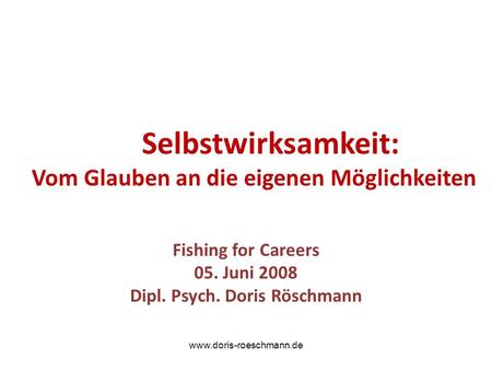 Doris Röschmann Coaching & Consulting