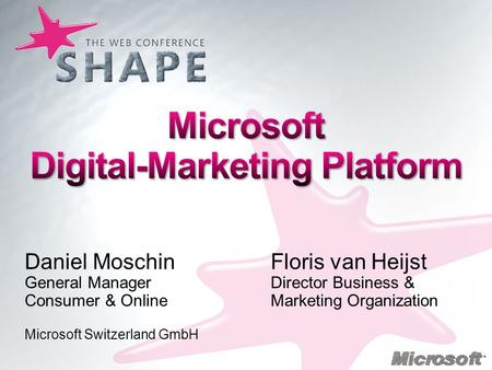 Microsoft Digital-Marketing Platform