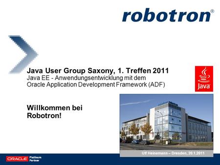 Robotron – Firmenpräsentation Ulf Heinemann – Dresden,