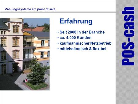 Zahlungssysteme am point of sale