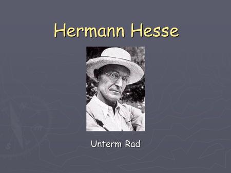 Hermann Hesse Unterm Rad.