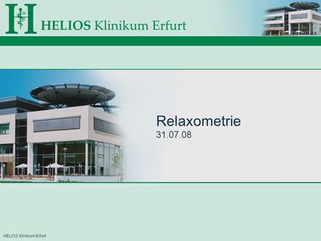 Relaxometrie 31.07.08.