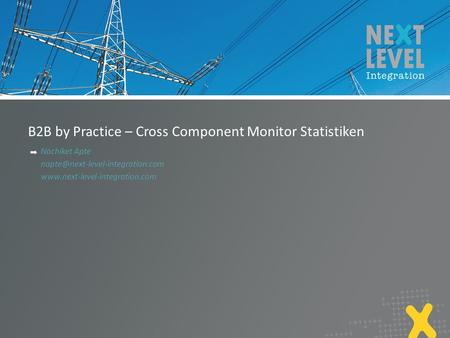 B2B by Practice – Cross Component Monitor Statistiken