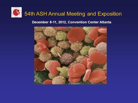 December 8-11, 2012, Convention Center Atlanta