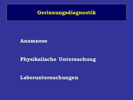 Gerinnungsdiagnostik