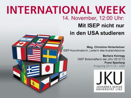 Was ist ISEP? steht für International Student Exchange Programs