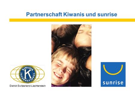 Partnerschaft Kiwanis und sunrise