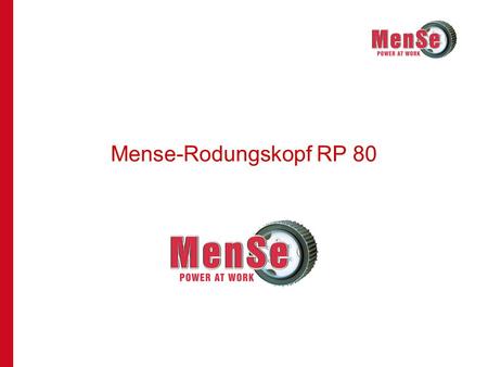 Mense-Rodungskopf RP 80.