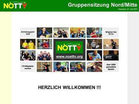 Gruppensitzung Nord/Mitte Ziersdorf, 27. Juli 2011 HERZLICH WILLKOMMEN !!!
