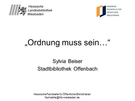 Sylvia Beiser Stadtbibliothek Offenbach