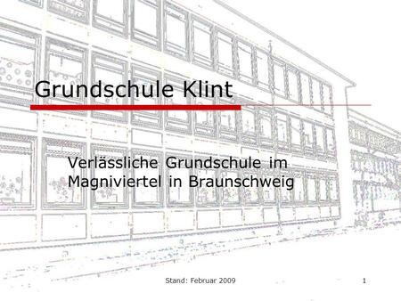 Verlässliche Grundschule im Magniviertel in Braunschweig