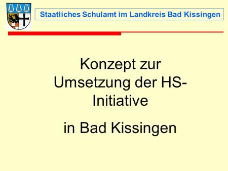 Staatliches Schulamt im Landkreis Bad Kissingen