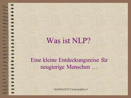 Eine kleine Entdeckungsreise für neugierige Menschen …