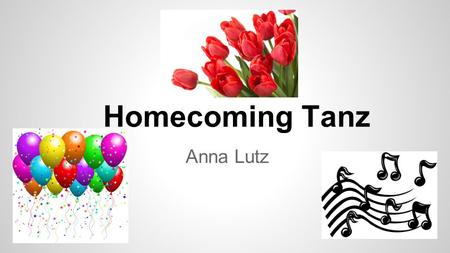 Homecoming Tanz Anna Lutz.