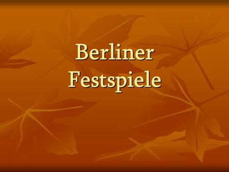 Berliner Festspiele. Festival fur aktuelle Musik jedes Jahr 2002 trat die MaerzMusik an die Stelle der Musik-Biennale Berlin. Als großes internationales.