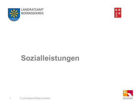 Sozialleistungen © Landratsamt Bodenseekreis.