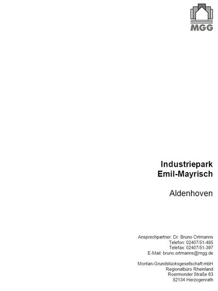 Industriepark Emil-Mayrisch Aldenhoven