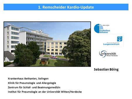 1. Remscheider Kardio-Update