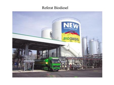 Referat Biodiesel.