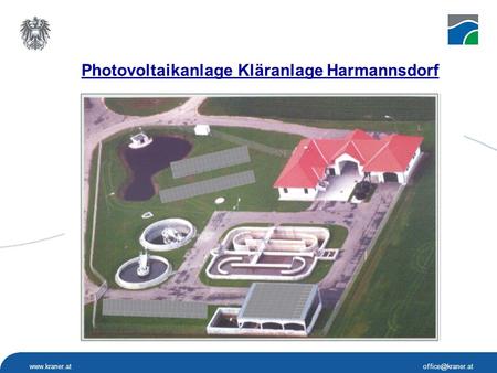 Photovoltaikanlage Kläranlage Harmannsdorf