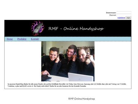 Steffen RMF Online Handyshop.