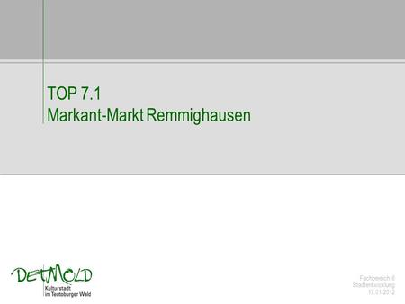 TOP 7.1 Markant-Markt Remmighausen