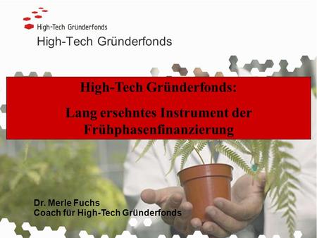 High-Tech Gründerfonds
