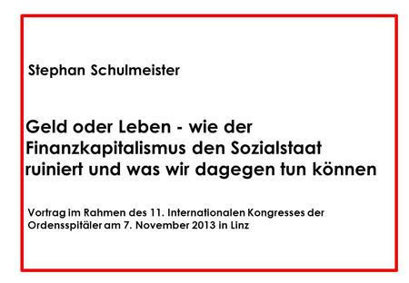 Menschenbild und Wirtschaftsordnung: Neoliberalismus