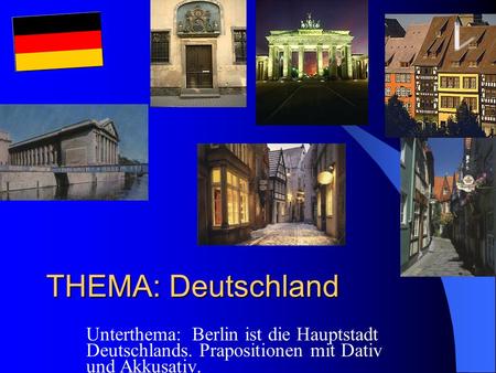 Buntes Deutschland THEMA: Deutschland