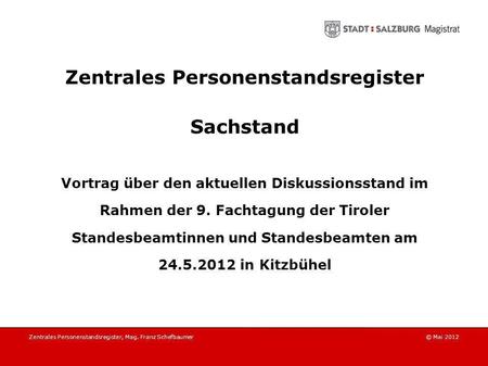 Zentrales Personenstandsregister