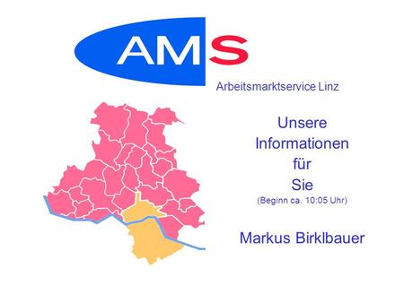 Unsere Informationen für Sie Markus Birklbauer