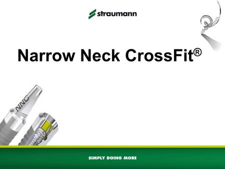 Narrow Neck CrossFit®.