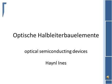 Optische Halbleiterbauelemente