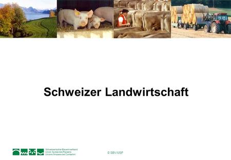 Schweizer Landwirtschaft