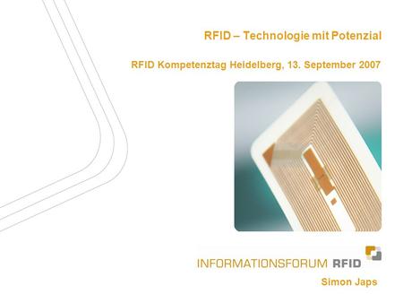 Das Informationsforum RFID e.V.