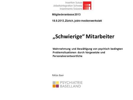 Mitgliederanlasse 2013 , Zürich, jobtv medienwerkstatt