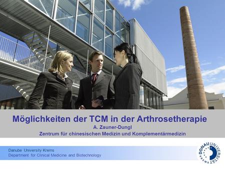 Möglichkeiten der TCM in der Arthrosetherapie
