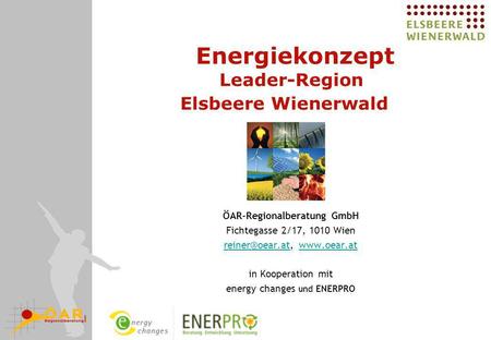 Energiekonzept Leader-Region Elsbeere Wienerwald