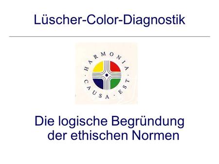 Lüscher-Color-Diagnostik