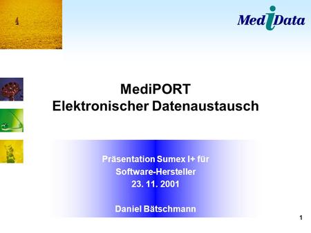 MediPORT Elektronischer Datenaustausch