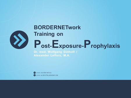 Post-Exposure-Prophylaxis